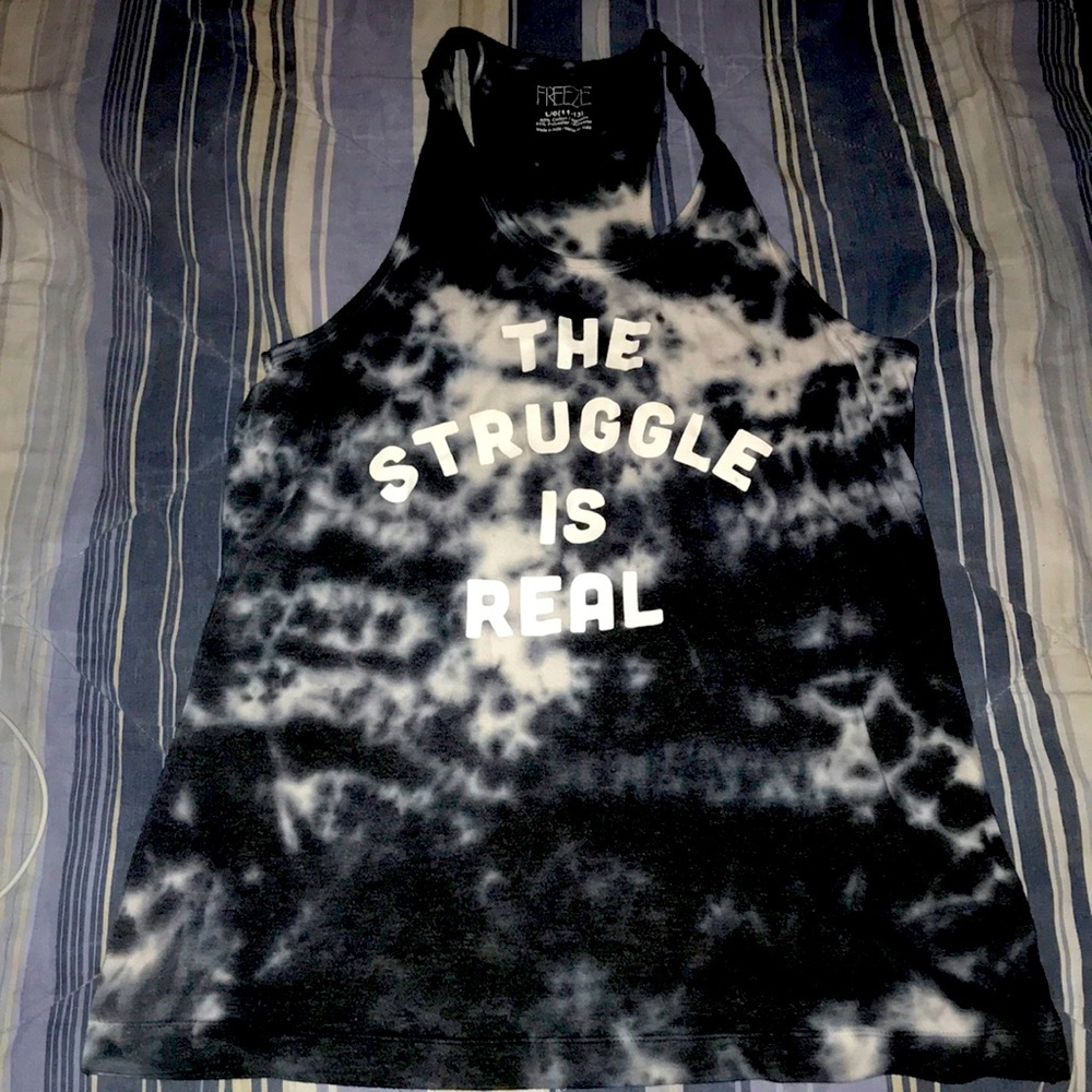 A muscle shirt, good for the summer
